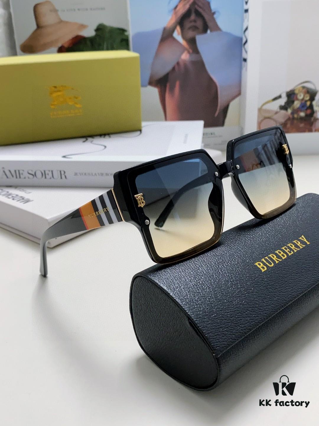6931acf2ccd8ab3d7afa139c Burberry 2024 New Arrival Sunglasses for Women, Trendy Oversized Frame, Slimming Design, UV Protection, Stylish and Sophisticated Look, Instagram-Worthy