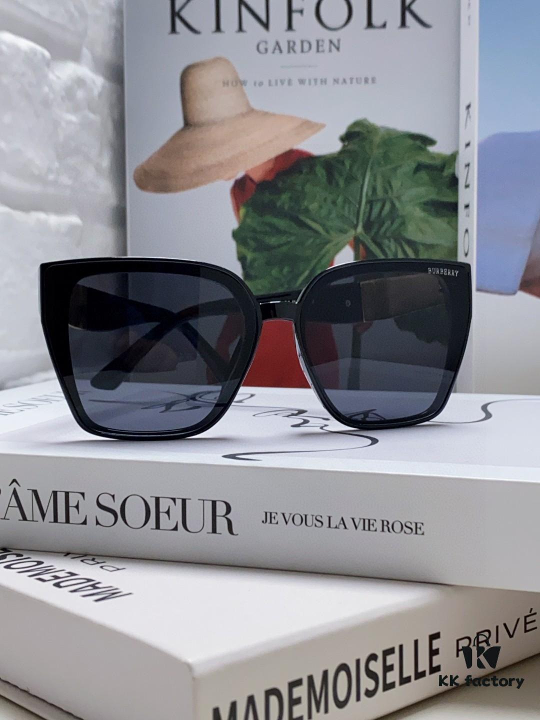 6931acfcccd8ab3d7afa1436 BURBERRY 2024 New Arrival European and American Fashion Sunglasses, Trendy Unisex Oversized Shades for Street Photography