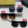 6931acfcccd8ab3d7afa143e BURBERRY 2024 New Arrival European and American Fashion Sunglasses, Trendy Unisex Oversized Shades for Street Photography