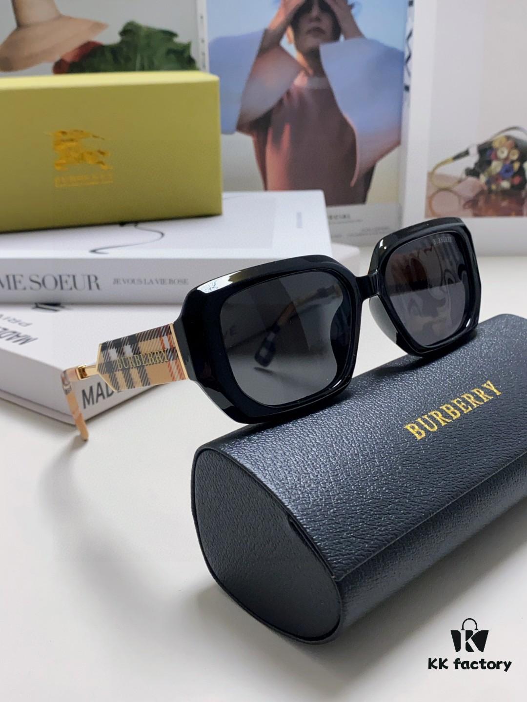 6931acfeccd8ab3d7afa145a Burberry 2024 New Flat-Frame Sunglasses Unisex, Stylish and Versatile Sun Protection Eyewear for Men and Women