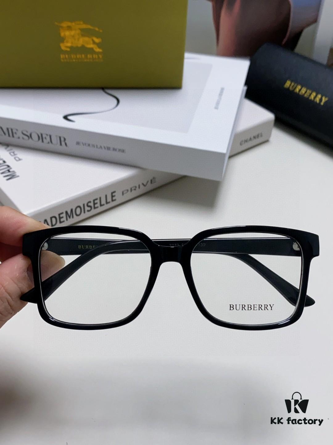 6931ad00ccd8ab3d7afa147e Burberry 2024 New Arrival Eyeglass Frame Korean Style Trendy Oversized Unisex Optical Frame Lightweight Popular Design for Men and Women