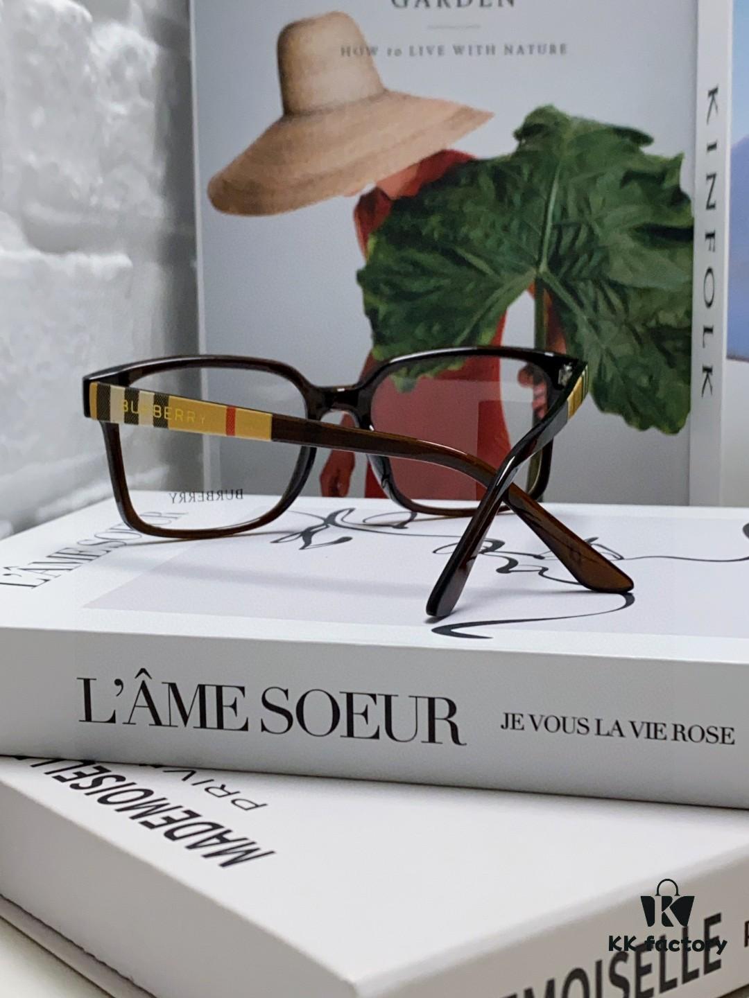 6931ad01ccd8ab3d7afa1487 Burberry 2024 New Arrival Eyeglass Frame Korean Style Trendy Oversized Prescription Glasses Lightweight Unisex Optical Frames Suitable for Daily Wear and Sunglasses Use