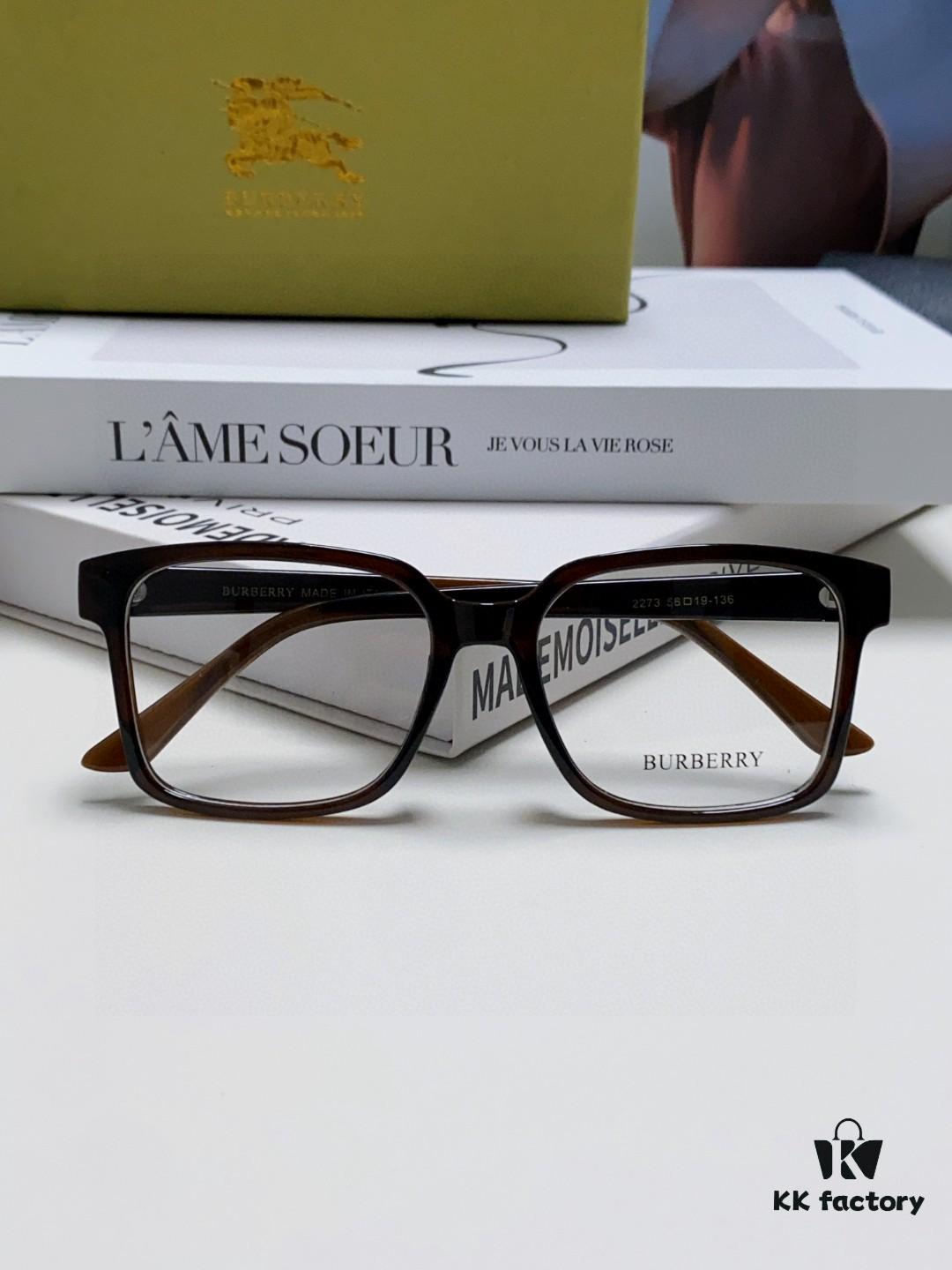 6931ad01ccd8ab3d7afa148b Burberry 2024 New Arrival Eyeglass Frame Korean Style Trendy Oversized Prescription Glasses Lightweight Unisex Optical Frames Suitable for Daily Wear and Sunglasses Use