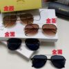 6931ad07ccd8ab3d7afa14e4 Burberry Round-frame New Integrated Driving Sunglasses, Must-have Style for Travel, Popularized by Multiple Celebrities, Unisex Aviator Sun Glasses