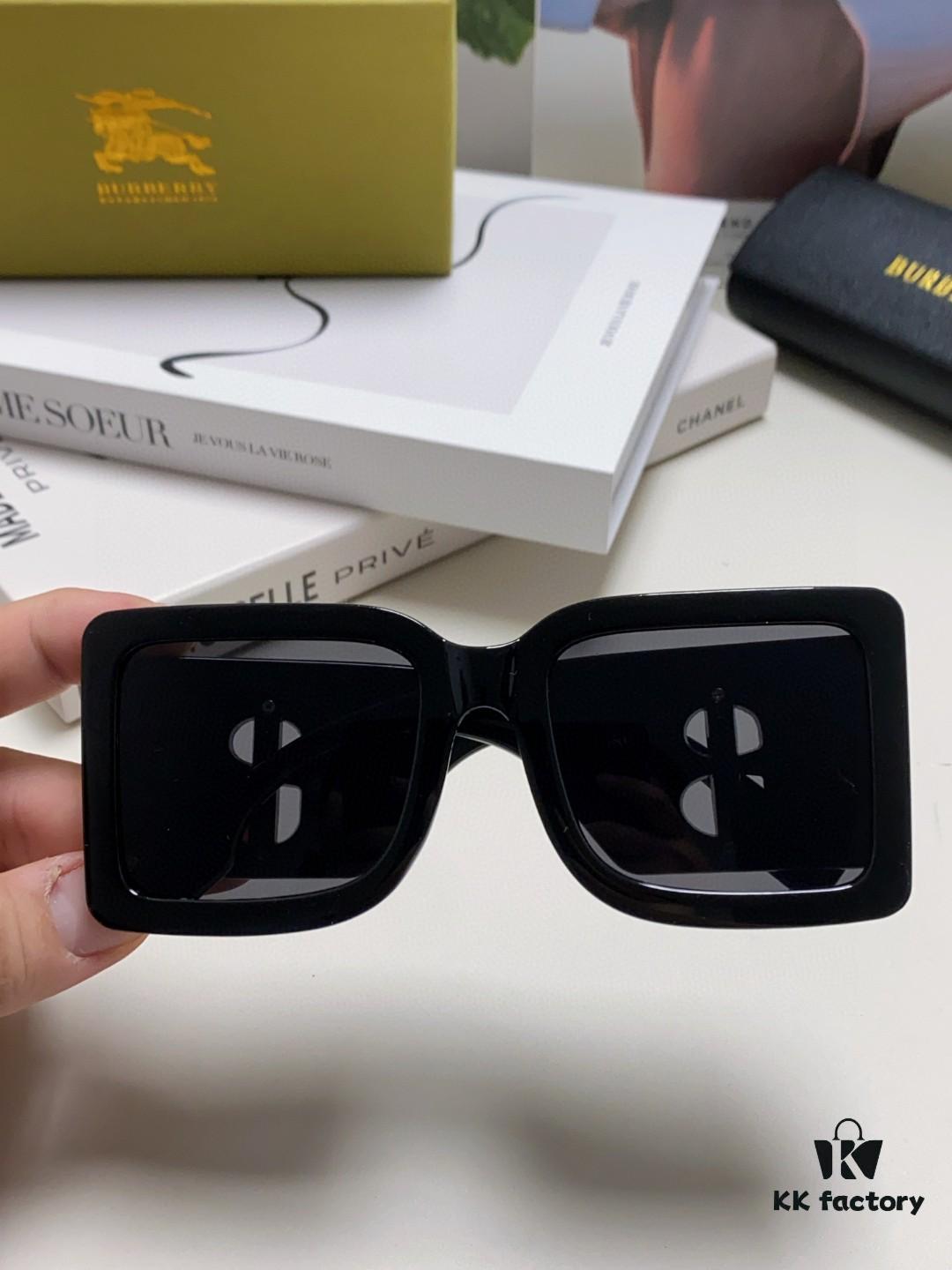 6931ad08ccd8ab3d7afa14f5 Burberry BE4406U Oversized Women's Sunglasses with B Logo 2024 New Arrival