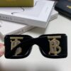 6931ad08ccd8ab3d7afa14f6 Burberry BE4406U Oversized Women's Sunglasses with B Logo 2024 New Arrival