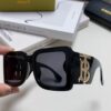 6931ad08ccd8ab3d7afa14f7 Burberry BE4406U Oversized Women's Sunglasses with B Logo 2024 New Arrival