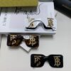 6931ad08ccd8ab3d7afa14fa Burberry BE4406U Oversized Women's Sunglasses with B Logo 2024 New Arrival