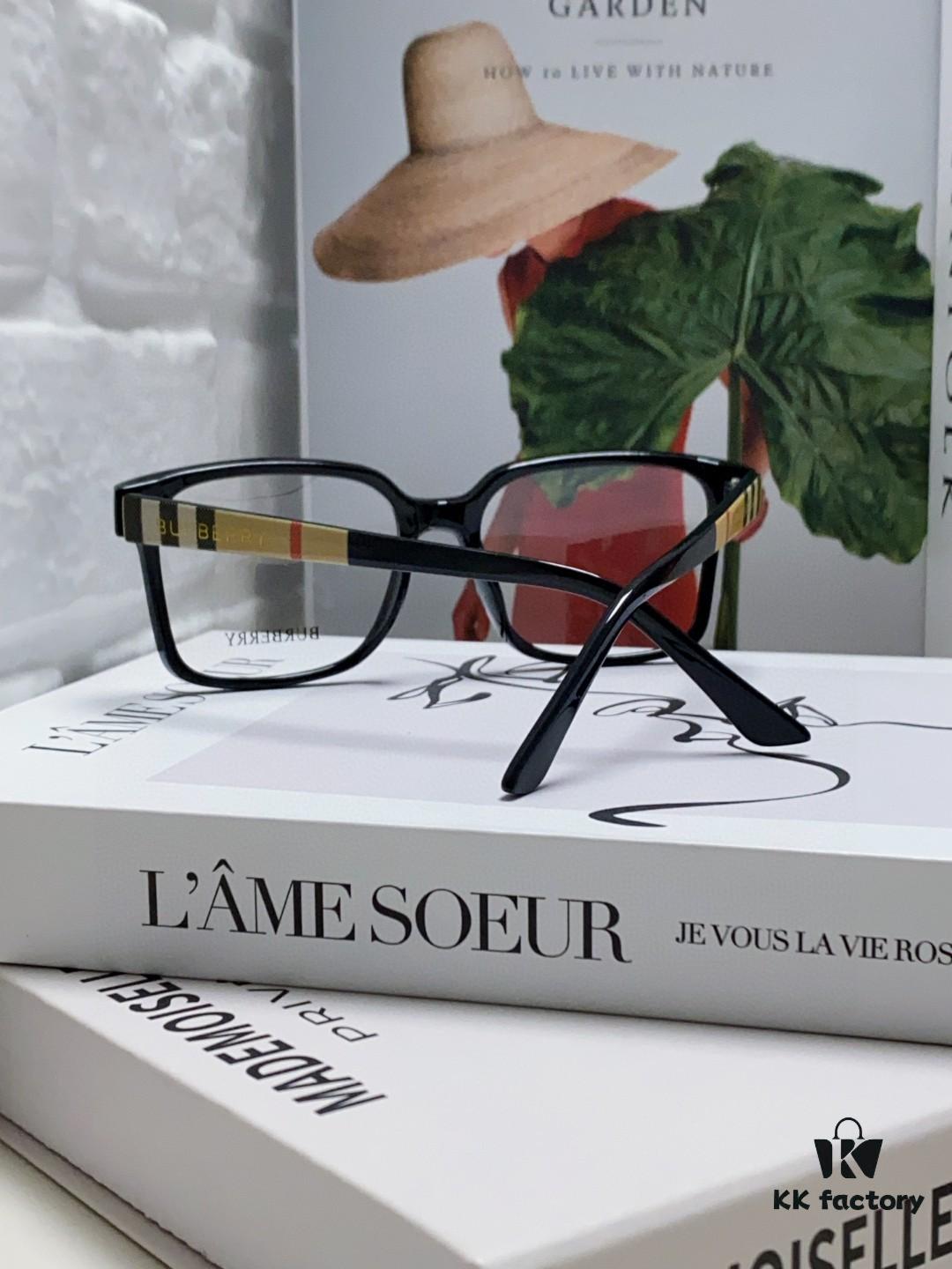 6931ad09ccd8ab3d7afa14fe Burberry 2024 New Arrival Eyeglass Frame Korean Fashion Oversized Myopia Glasses Lightweight Popular Unisex Optical Frame Suitable for Daily Wear
