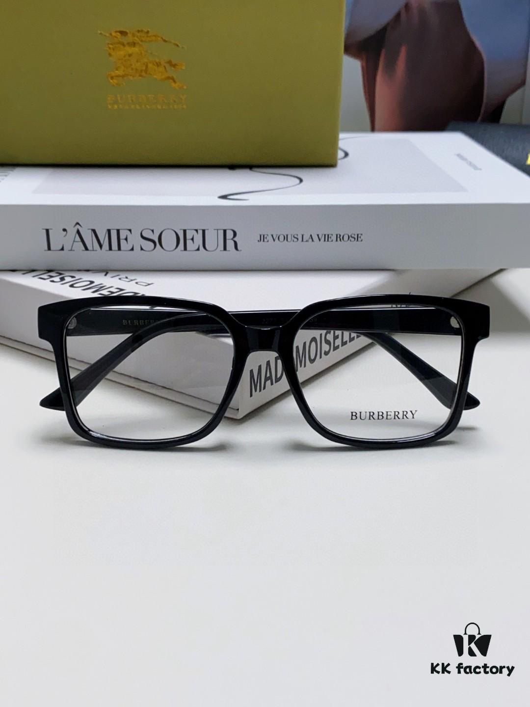 6931ad09ccd8ab3d7afa1502 Burberry 2024 New Arrival Eyeglass Frame Korean Fashion Oversized Myopia Glasses Lightweight Popular Unisex Optical Frame Suitable for Daily Wear