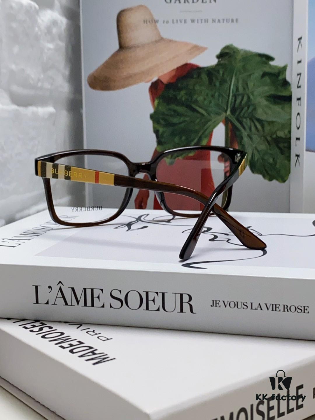 6931ad09ccd8ab3d7afa1508 Burberry 2024 New Arrival Eyeglass Frame Korean Style Trendy Oversized Prescription Glasses Lightweight Unisex Optical Frames Suitable for Daily Wear