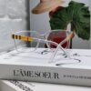 6931ad0accd8ab3d7afa1512 Burberry 2024 New Arrival Eyeglass Frame Korean Style Trendy Oversized Myopia Glasses Lightweight Popular Unisex Optical Frame for Men and Women