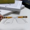 6931ad0accd8ab3d7afa1514 Burberry 2024 New Arrival Eyeglass Frame Korean Style Trendy Oversized Myopia Glasses Lightweight Popular Unisex Optical Frame for Men and Women