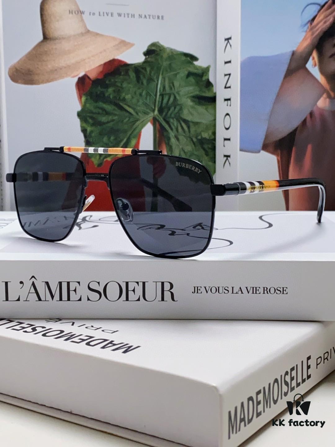 6931ad0bccd8ab3d7afa1523 Burberry 2024 New Arrival Eyewear HD Anti-Fatigue Light Comfort Natural Frame Unisex Sunglasses