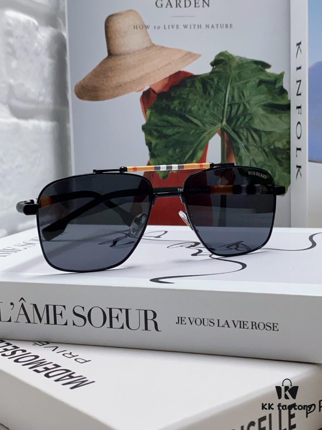 6931ad0bccd8ab3d7afa1524 Burberry 2024 New Arrival Eyewear HD Anti-Fatigue Light Comfort Natural Frame Unisex Sunglasses