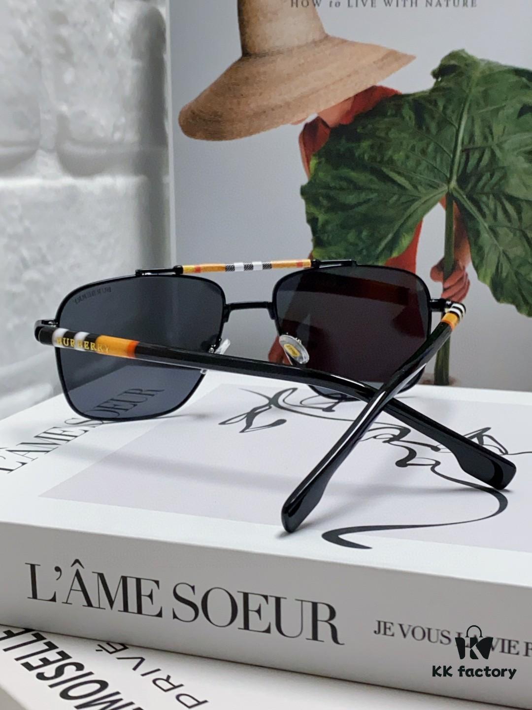 6931ad0bccd8ab3d7afa1525 Burberry 2024 New Arrival Eyewear HD Anti-Fatigue Light Comfort Natural Frame Unisex Sunglasses