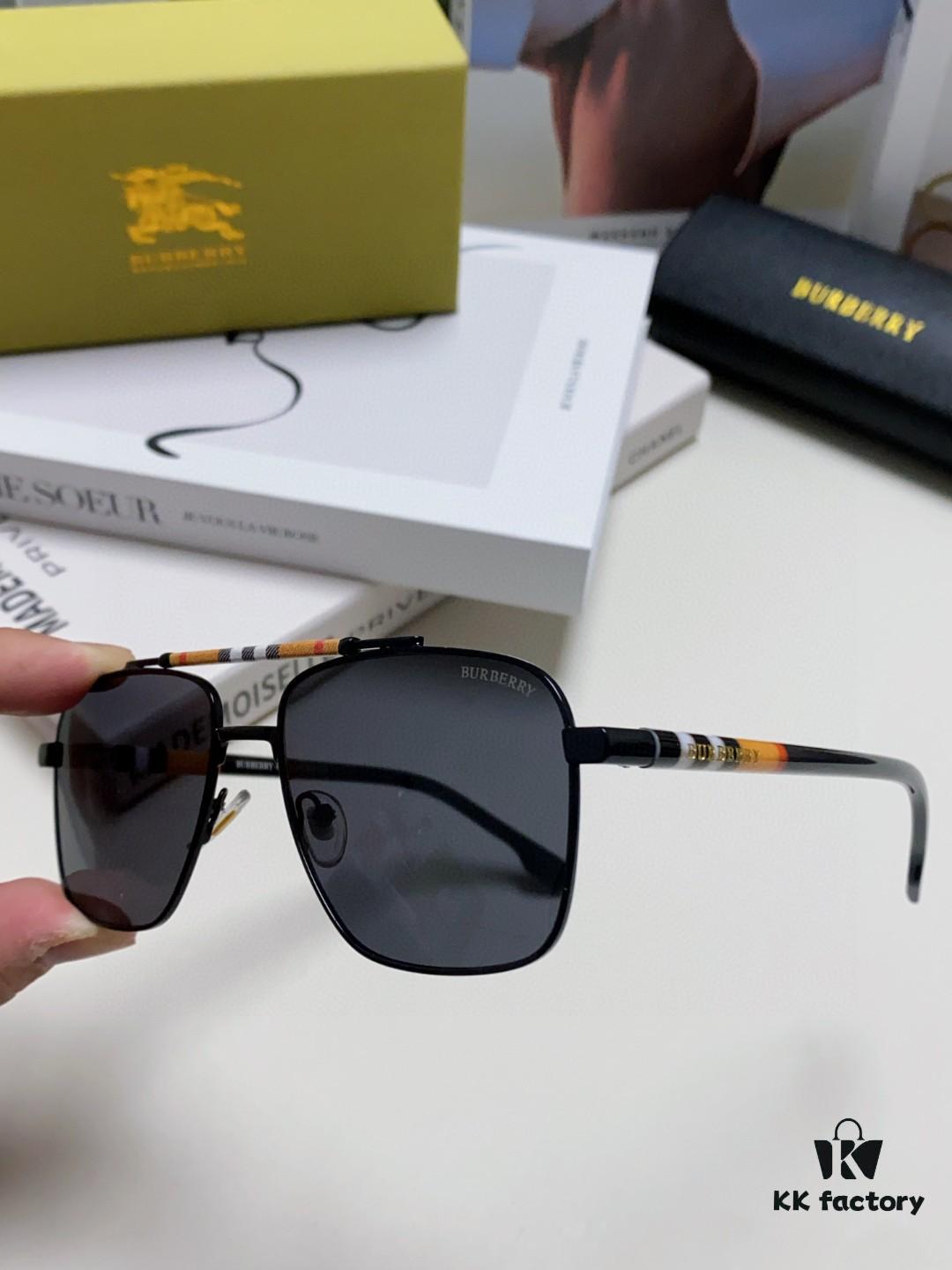 6931ad0bccd8ab3d7afa1528 Burberry 2024 New Arrival Eyewear HD Anti-Fatigue Light Comfort Natural Frame Unisex Sunglasses