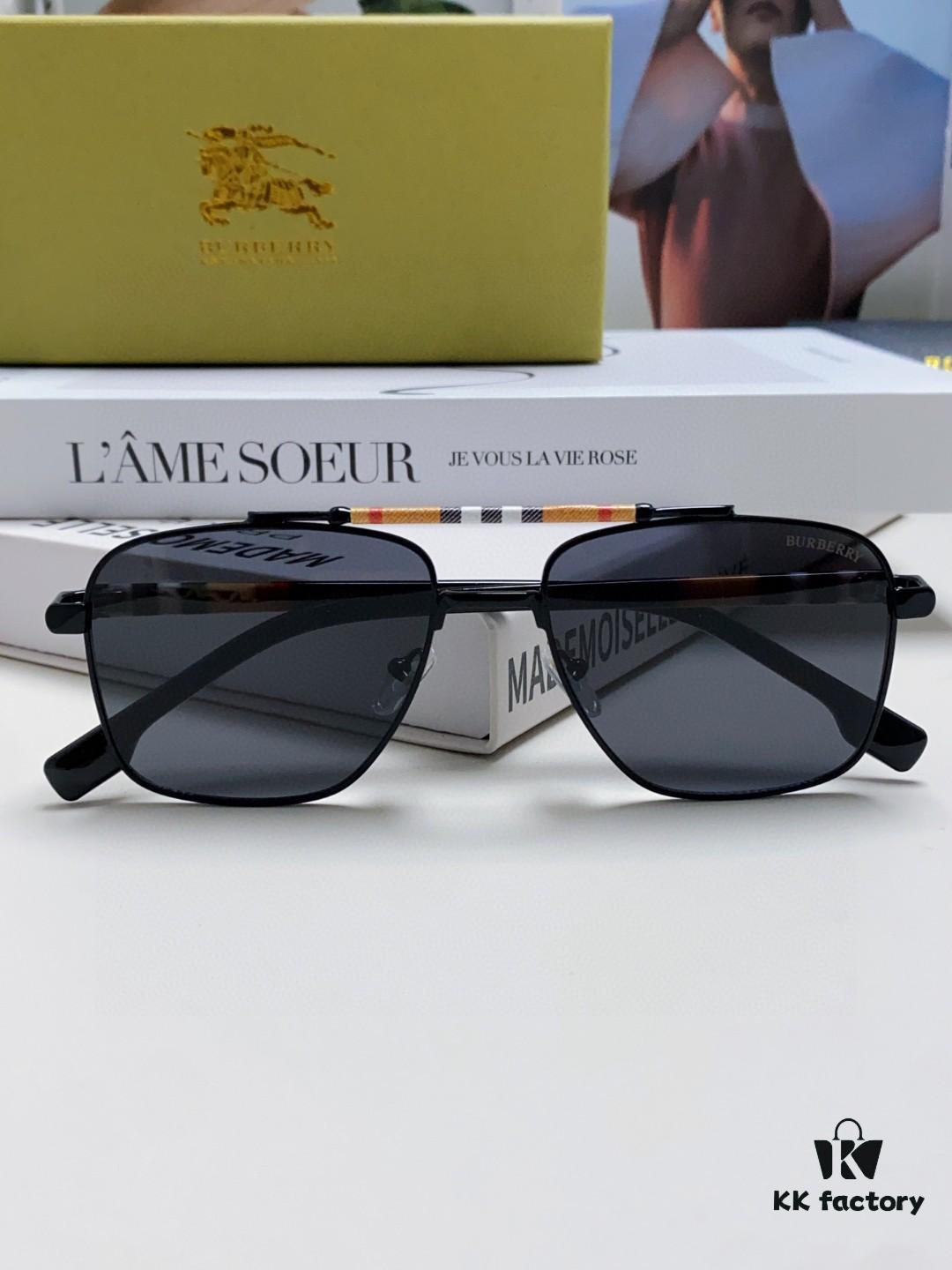 6931ad0bccd8ab3d7afa1529 Burberry 2024 New Arrival Eyewear HD Anti-Fatigue Light Comfort Natural Frame Unisex Sunglasses