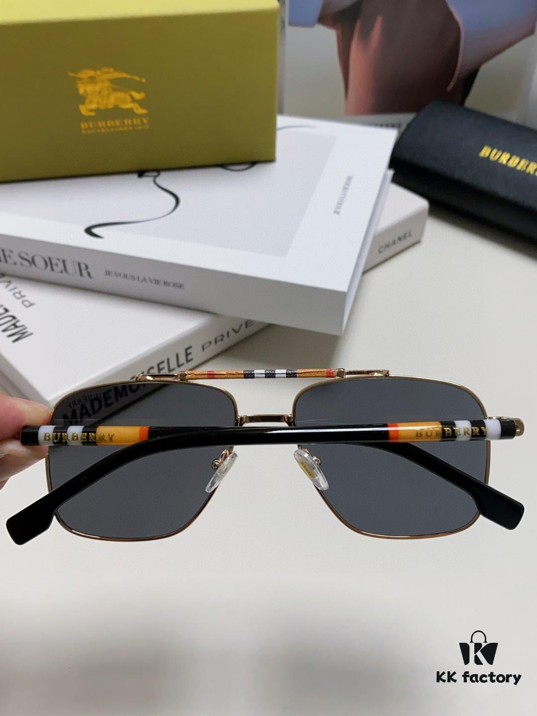 6931ad0cccd8ab3d7afa1531 Burberry 2024 New Arrival Eyewear HD Anti-Fatigue Light Comfort Natural Frame Unisex Sunglasses