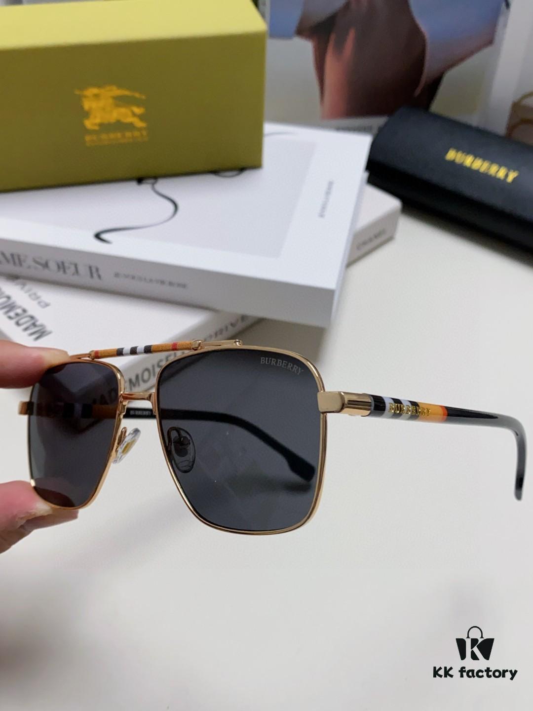 6931ad0cccd8ab3d7afa1532 Burberry 2024 New Arrival Eyewear HD Anti-Fatigue Light Comfort Natural Frame Unisex Sunglasses