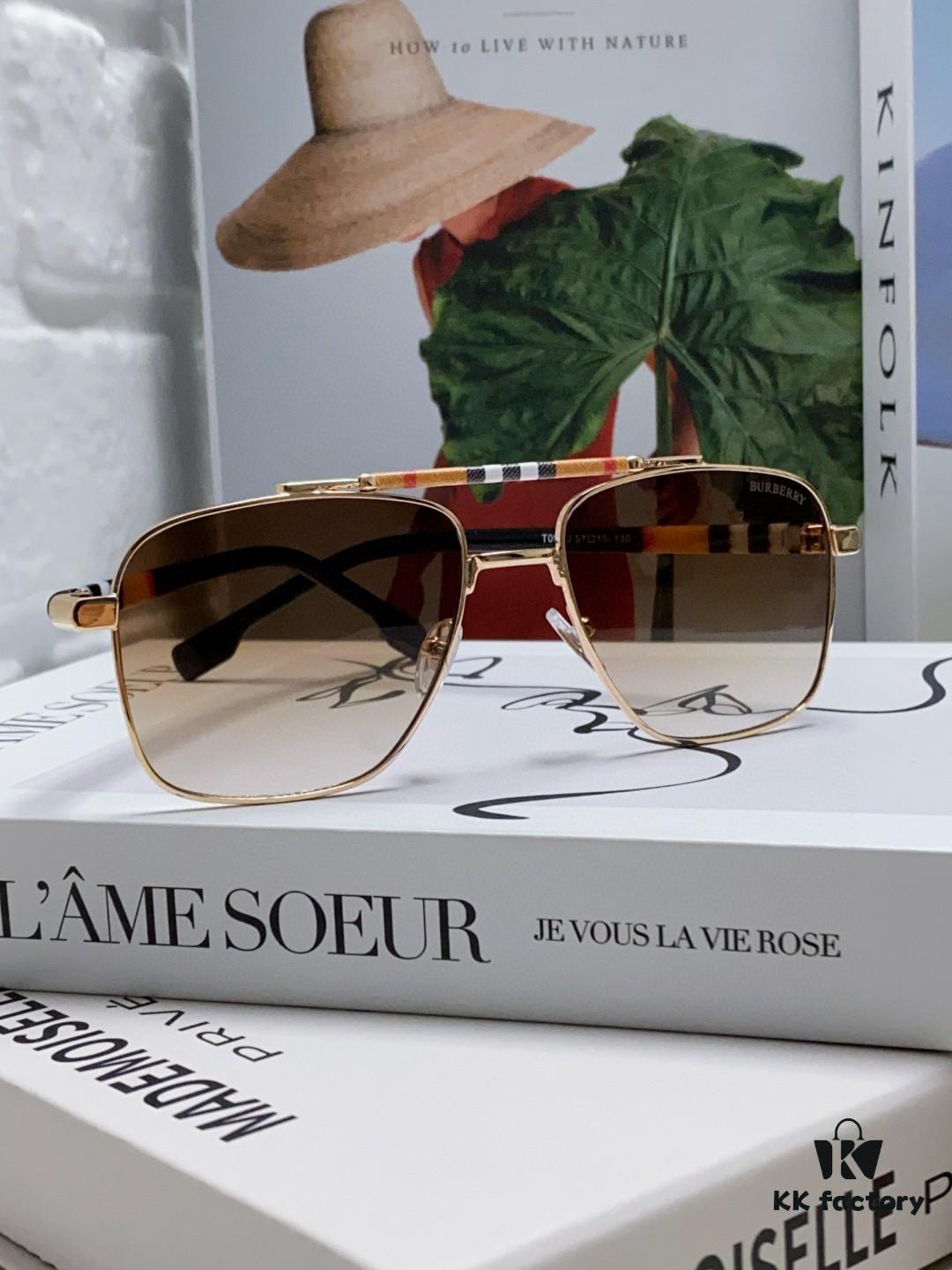 6931ad0cccd8ab3d7afa1538 Burberry 2024 New Arrival Eyewear HD Anti-Fatigue Light Comfortable Natural Frame Unisex Sunglasses