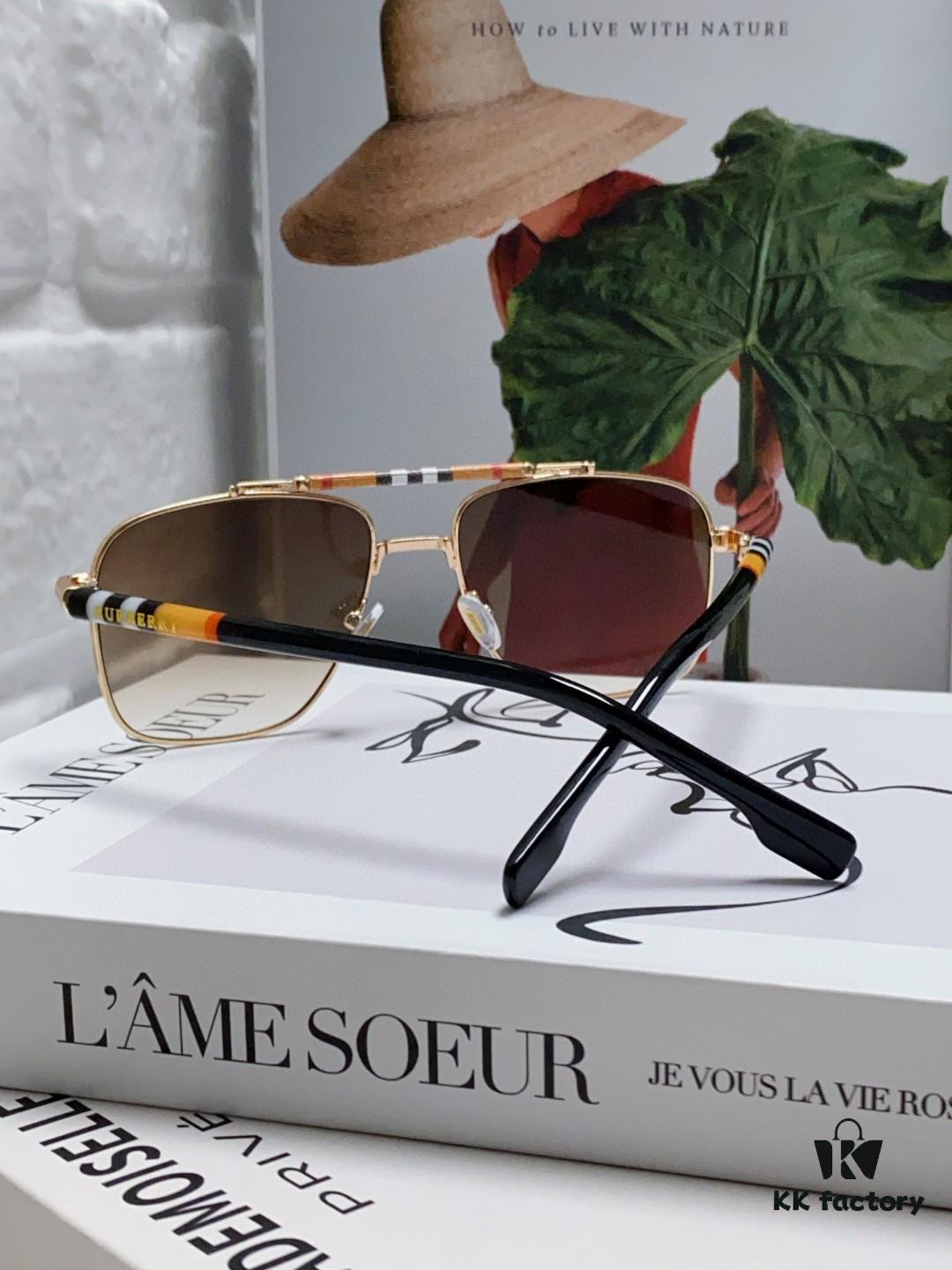 6931ad0cccd8ab3d7afa1539 Burberry 2024 New Arrival Eyewear HD Anti-Fatigue Light Comfortable Natural Frame Unisex Sunglasses