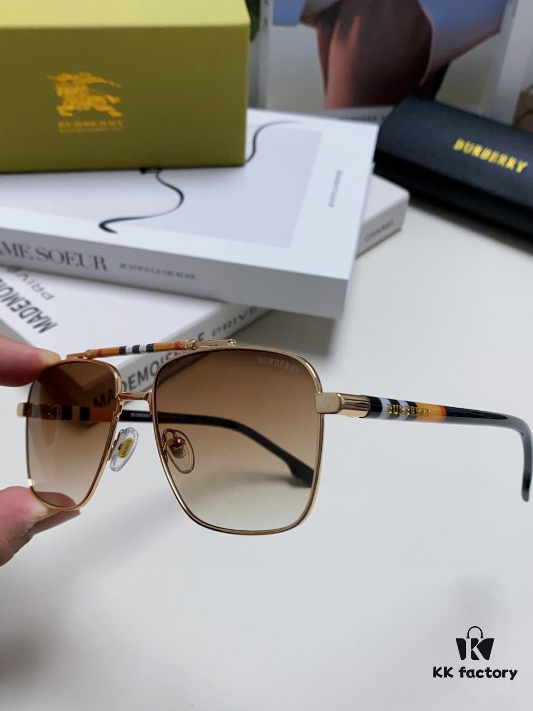 6931ad0cccd8ab3d7afa153c Burberry 2024 New Arrival Eyewear HD Anti-Fatigue Light Comfortable Natural Frame Unisex Sunglasses