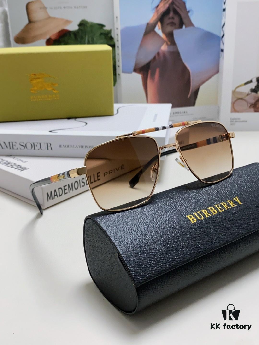 6931ad0dccd8ab3d7afa153e Burberry 2024 New Arrival Eyewear HD Anti-Fatigue Light Comfortable Natural Frame Unisex Sunglasses