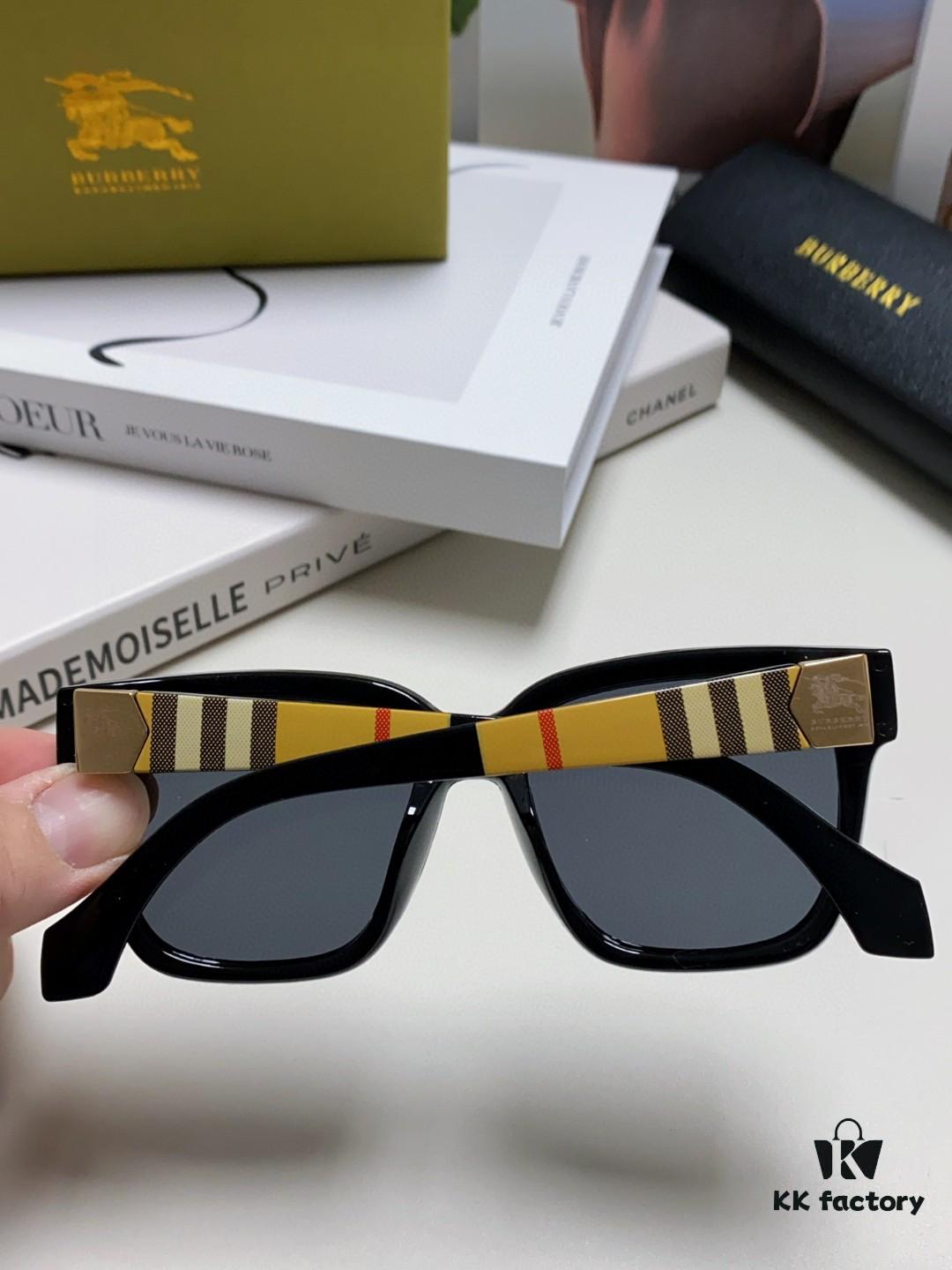 6931ad0dccd8ab3d7afa1545 Burberry 2024 New Arrival Sunscreen Sunglasses for Men, UV Protection Polarized Sunglasses with Black Frame, Driving Sunglasses for Men, Classic Knight Logo Unisex Fashion Shades