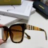 Burberry 2024 New Arrival Sunscreen Sunglasses for Men, UV Protection Polarized Sunglasses with Black Frame, Classic Equestrian Design, Unisex Fashion Sunglasses for Driving