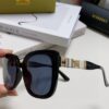 6931ad11ccd8ab3d7afa1578 Burberry 2024 New Korean-Style Oversized Wide-Leg Designer Sunglasses, Unisex Celebrity-Inspired Slimming Aviator Shades with Horse Logo and Classic Plaid Pattern
