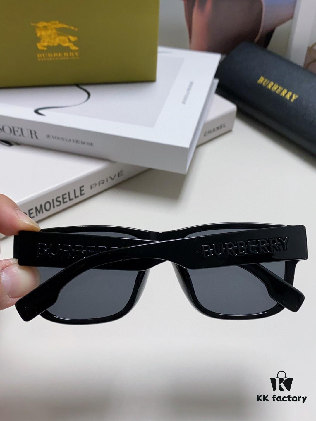 🆕 BURBERRY Burberry - LOGO-Embellished Temple Design, Currently the Most Popular Fashion Element