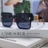 6931ad18ccd8ab3d7afa15df Burberry 2024 New Arrival Women's Sunglasses, Trendy Oversized Frame for Large Faces, Slimming UV-Protective Sunglasses with Premium Aesthetic, Instagram-Worthy Ladies' Eyewear