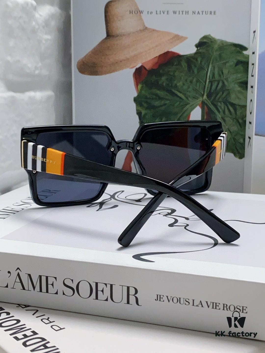 6931ad18ccd8ab3d7afa15e1 Burberry 2024 New Arrival Women's Sunglasses, Trendy Oversized Frame for Large Faces, Slimming UV-Protective Sunglasses with Premium Aesthetic, Instagram-Worthy Ladies' Eyewear