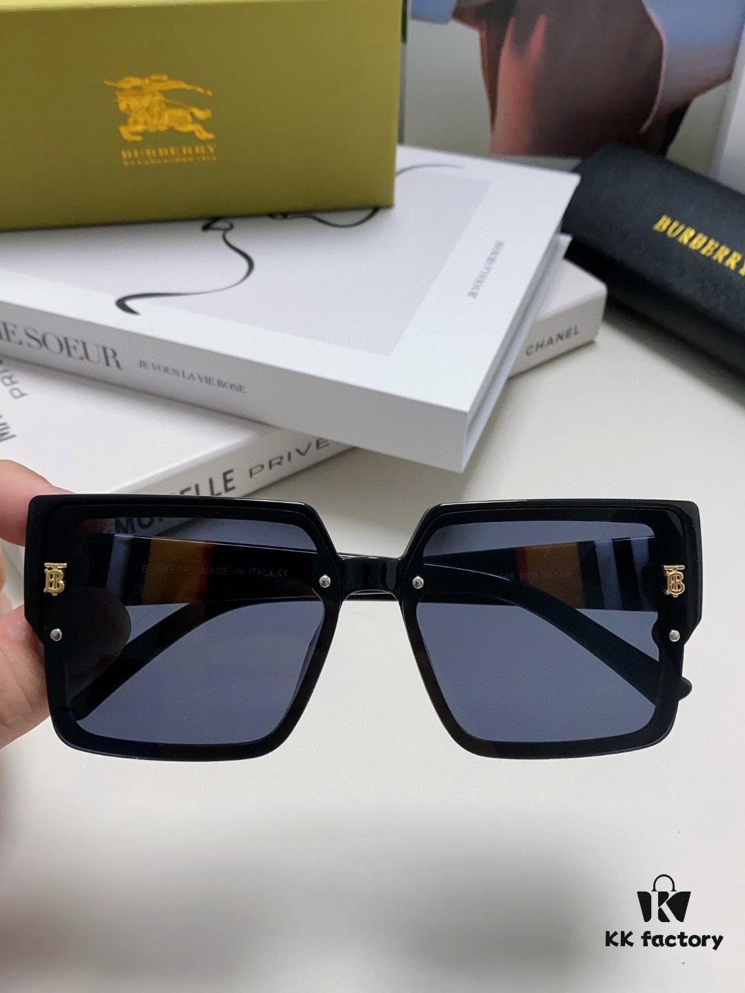 6931ad18ccd8ab3d7afa15e2 Burberry 2024 New Arrival Women's Sunglasses, Trendy Oversized Frame for Large Faces, Slimming UV-Protective Sunglasses with Premium Aesthetic, Instagram-Worthy Ladies' Eyewear