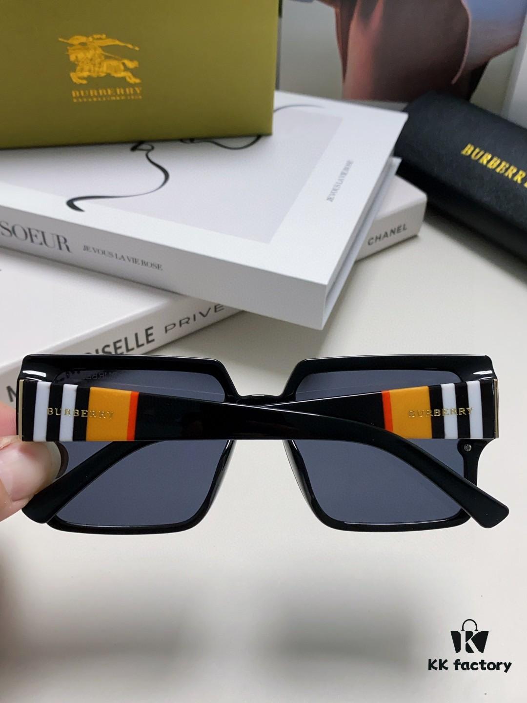 6931ad18ccd8ab3d7afa15e3 Burberry 2024 New Arrival Women's Sunglasses, Trendy Oversized Frame for Large Faces, Slimming UV-Protective Sunglasses with Premium Aesthetic, Instagram-Worthy Ladies' Eyewear