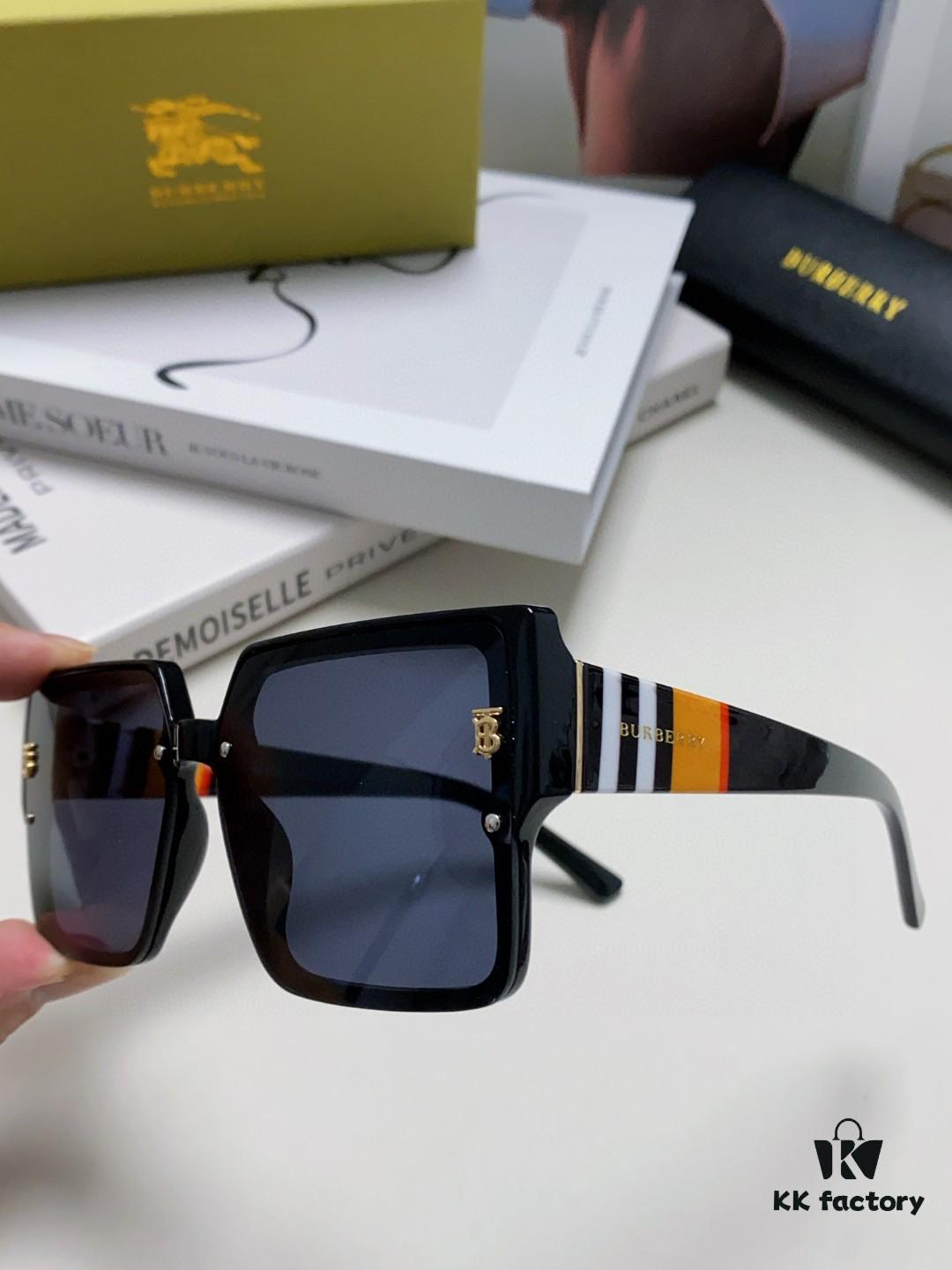 6931ad18ccd8ab3d7afa15e4 Burberry 2024 New Arrival Women's Sunglasses, Trendy Oversized Frame for Large Faces, Slimming UV-Protective Sunglasses with Premium Aesthetic, Instagram-Worthy Ladies' Eyewear