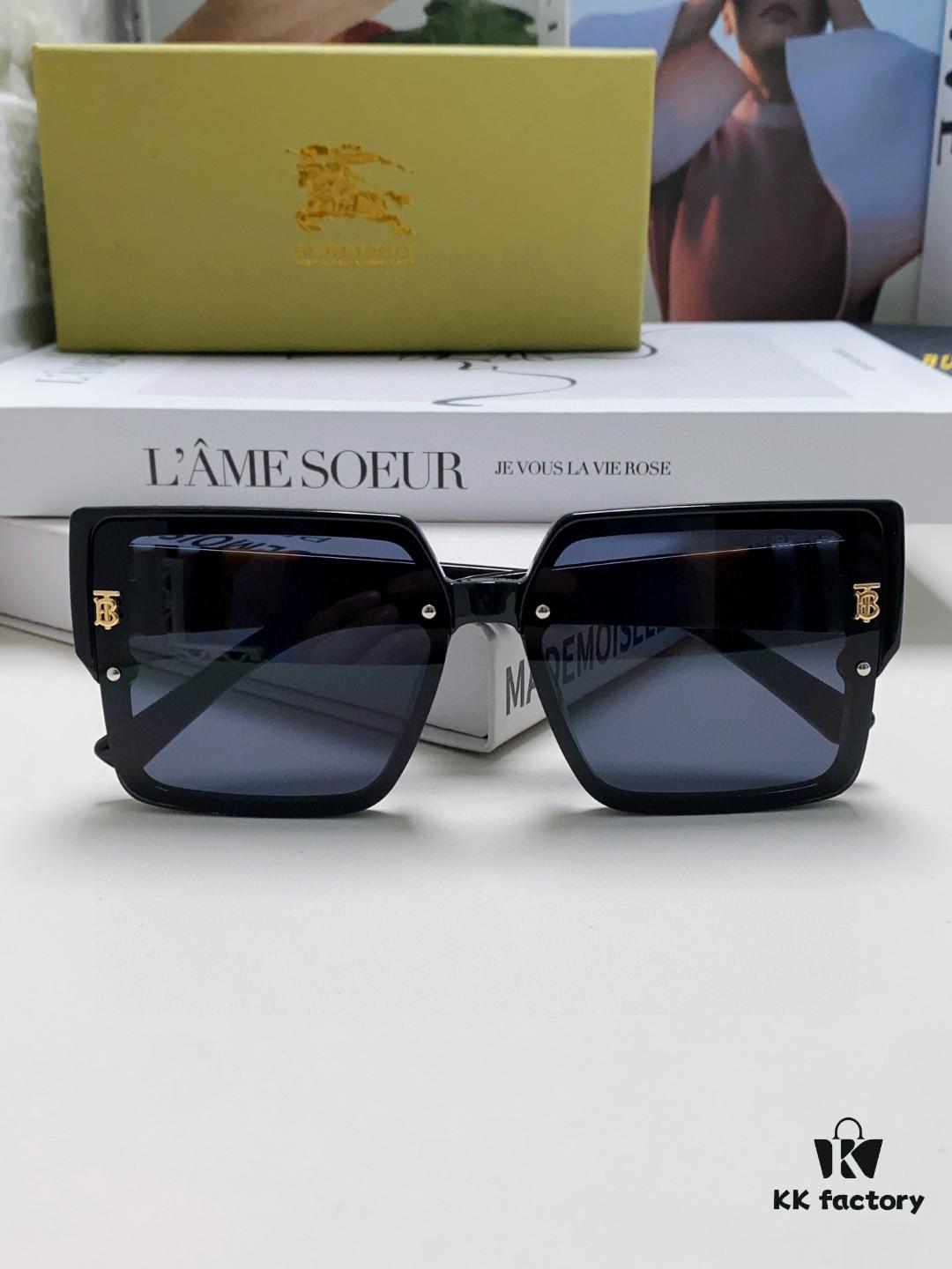 6931ad18ccd8ab3d7afa15e5 Burberry 2024 New Arrival Women's Sunglasses, Trendy Oversized Frame for Large Faces, Slimming UV-Protective Sunglasses with Premium Aesthetic, Instagram-Worthy Ladies' Eyewear