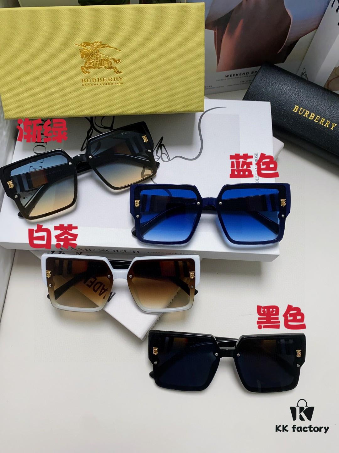 6931ad1accd8ab3d7afa1606 Burberry 2024 New Arrival Women's Sunglasses, Trendy Oversized Frame for Large Faces, Slimming UV-Protective Sunglasses with Premium Aesthetic, Instagram-Worthy Ladies' Eyewear