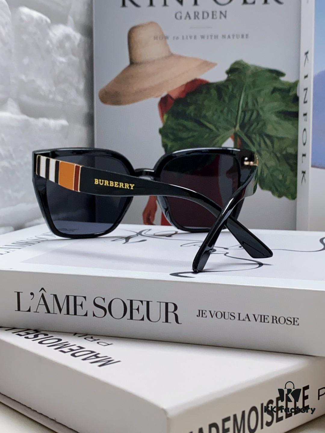 6931ad1accd8ab3d7afa1609 BURBERRY 2024 New Arrival European and American Fashion Sunglasses, Trendy Unisex Oversized Shades for Street Photography