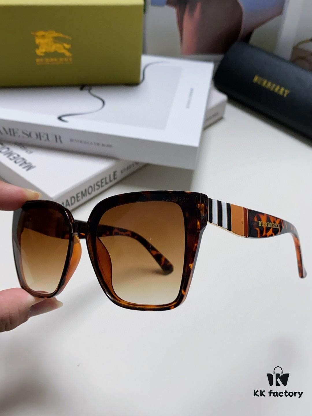 6931ad1bccd8ab3d7afa1616 BURBERRY 2024 New Arrival European and American Fashion Sunglasses, Trendy Unisex Oversized Shades for Street Photography