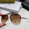 6931ad1fccd8ab3d7afa1651 Burberry Round-frame New One-piece Driving Sunglasses, Must-have Style for Travel, Popularized by Multiple Celebrities, Unisex Aviator Sunglasses