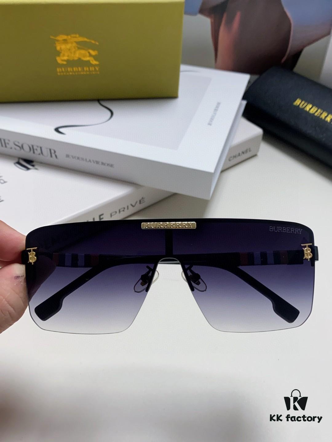 6931ad20ccd8ab3d7afa1659 Burberry 2024 New Arrival Trendy Stylish Unisex Sunglasses with TB Logo UV Protection Sun Glasses for Men and Women