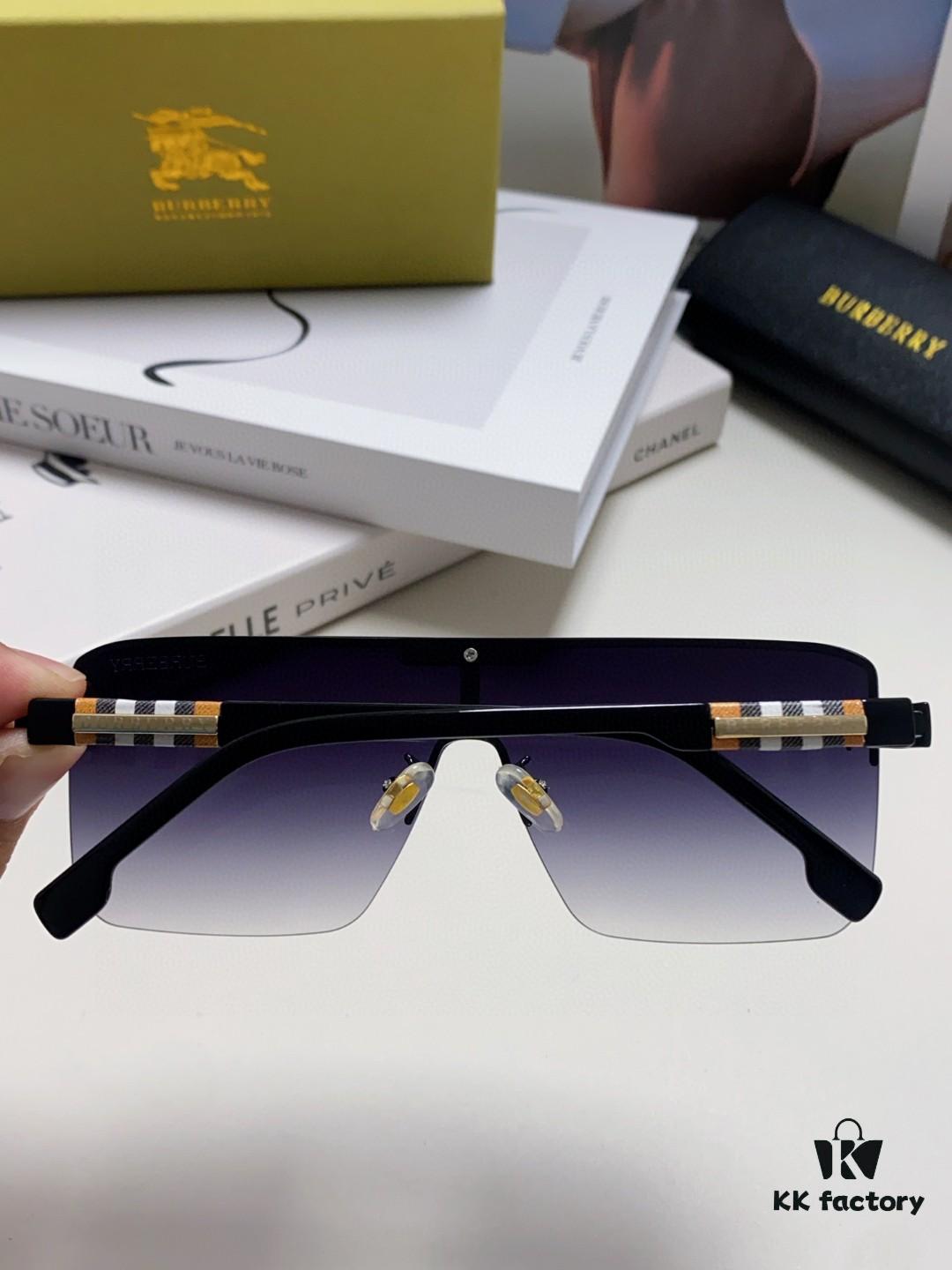 6931ad20ccd8ab3d7afa165a Burberry 2024 New Arrival Trendy Stylish Unisex Sunglasses with TB Logo UV Protection Sun Glasses for Men and Women