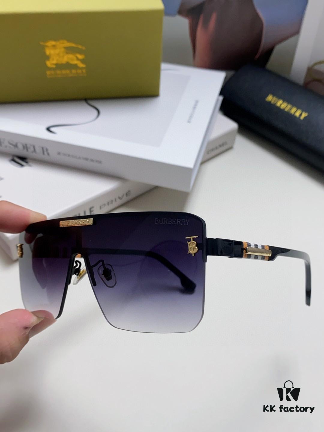 6931ad20ccd8ab3d7afa165b Burberry 2024 New Arrival Trendy Stylish Unisex Sunglasses with TB Logo UV Protection Sun Glasses for Men and Women