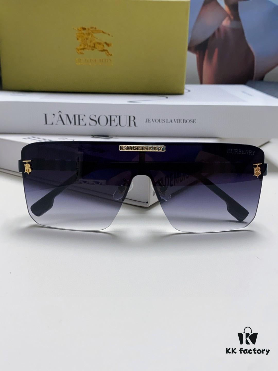 6931ad20ccd8ab3d7afa165c Burberry 2024 New Arrival Trendy Stylish Unisex Sunglasses with TB Logo UV Protection Sun Glasses for Men and Women