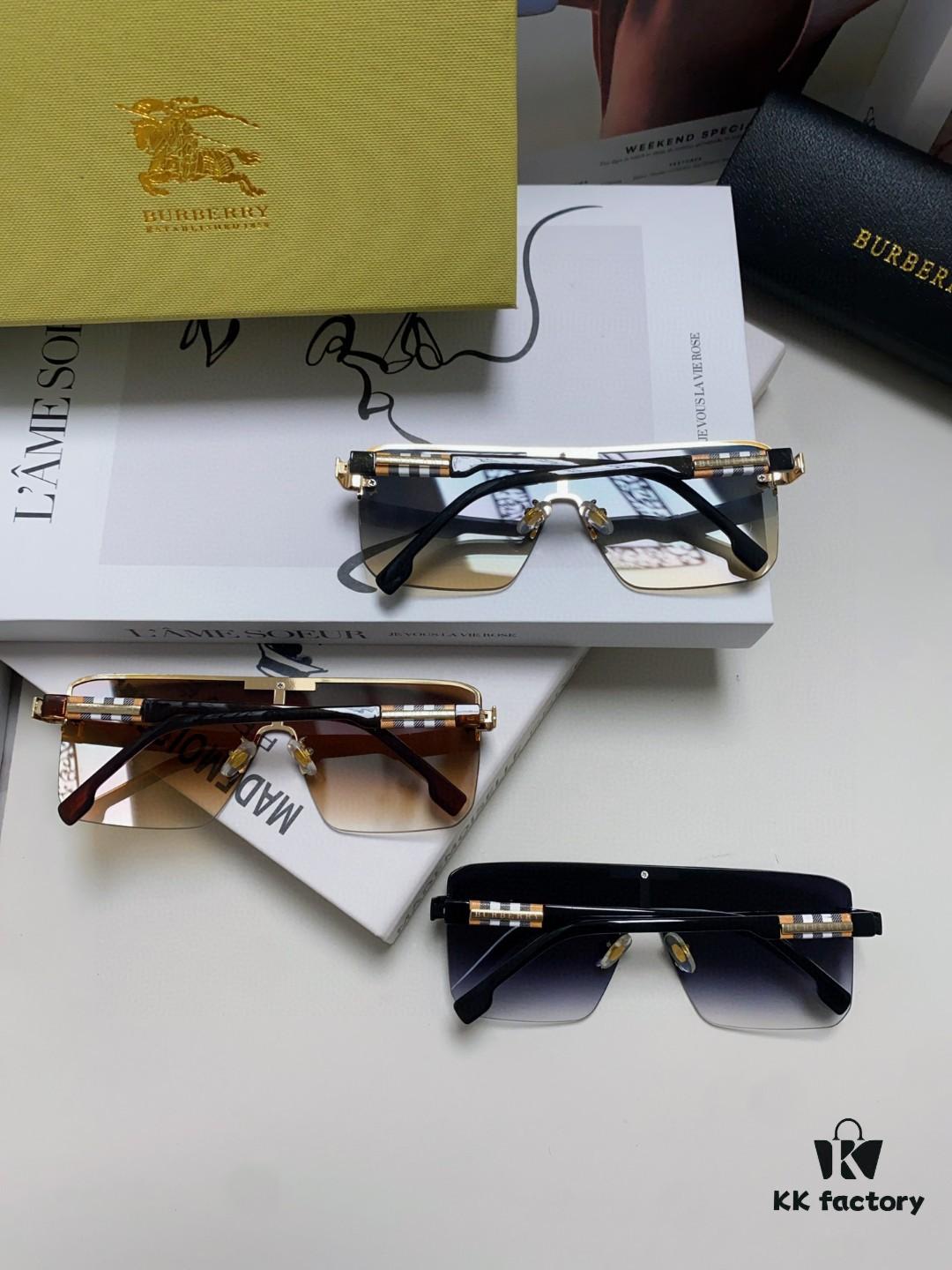 6931ad20ccd8ab3d7afa165e Burberry 2024 New Arrival Trendy Stylish Unisex Sunglasses with TB Logo UV Protection Sun Glasses for Men and Women