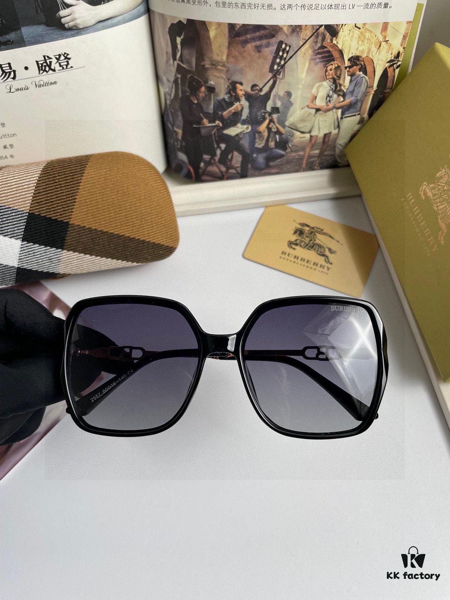 6931ad22ccd8ab3d7afa167d New Arrival: Burberry Women's Polarized Sunglasses, PC Frame with Imported Polylite High-Definition Polarized Lenses, 3 Color Options Available