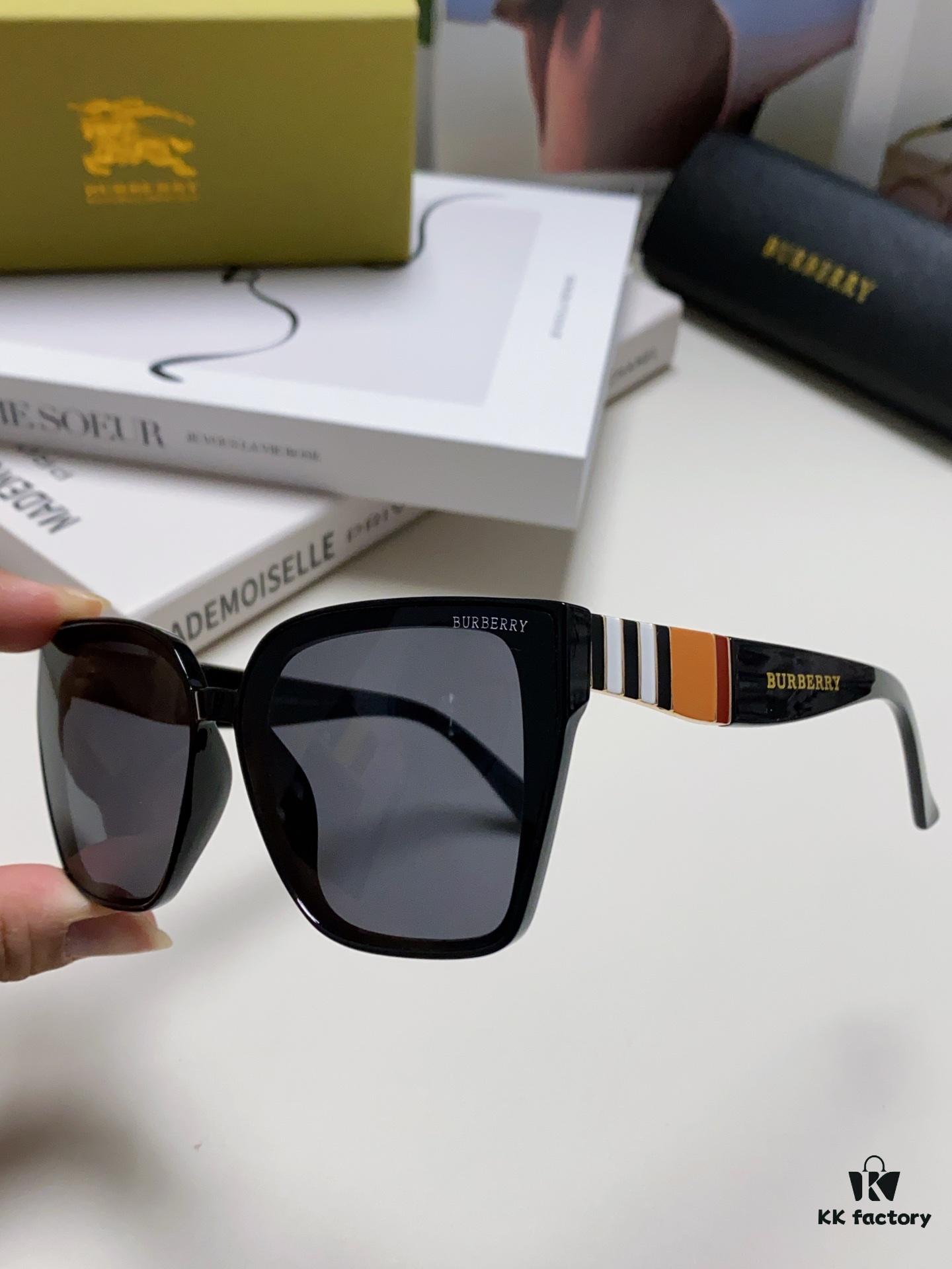 6931ad24ccd8ab3d7afa169b BURBERRY 2024 New Arrival European and American Fashion Sunglasses, Trendy Unisex Street Style Shades