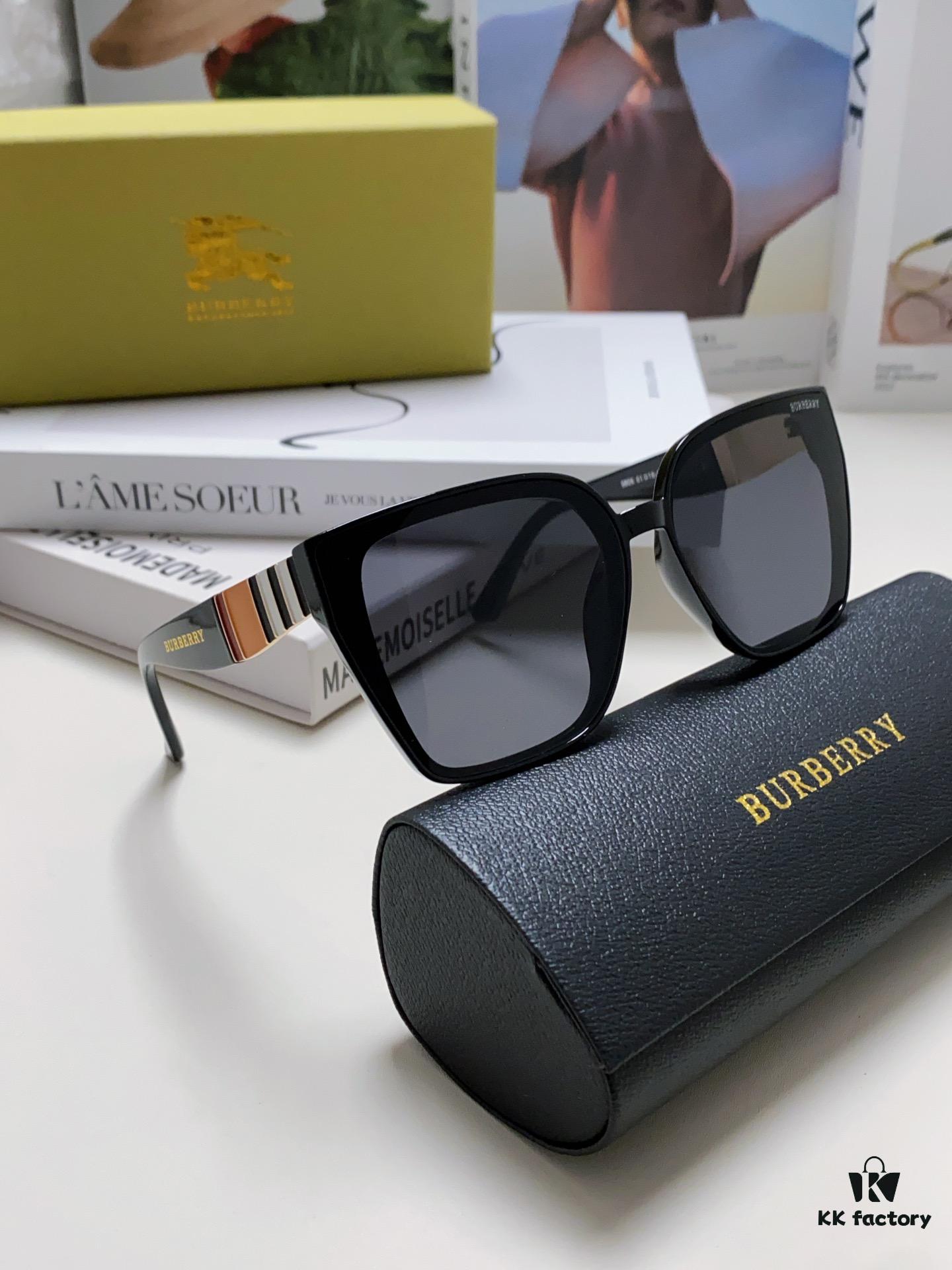 6931ad24ccd8ab3d7afa169d BURBERRY 2024 New Arrival European and American Fashion Sunglasses, Trendy Unisex Street Style Shades